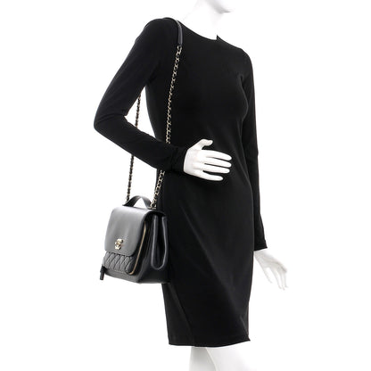 Chanel Caviar Quilted Large Business Affinity Flap Black 2 of 8