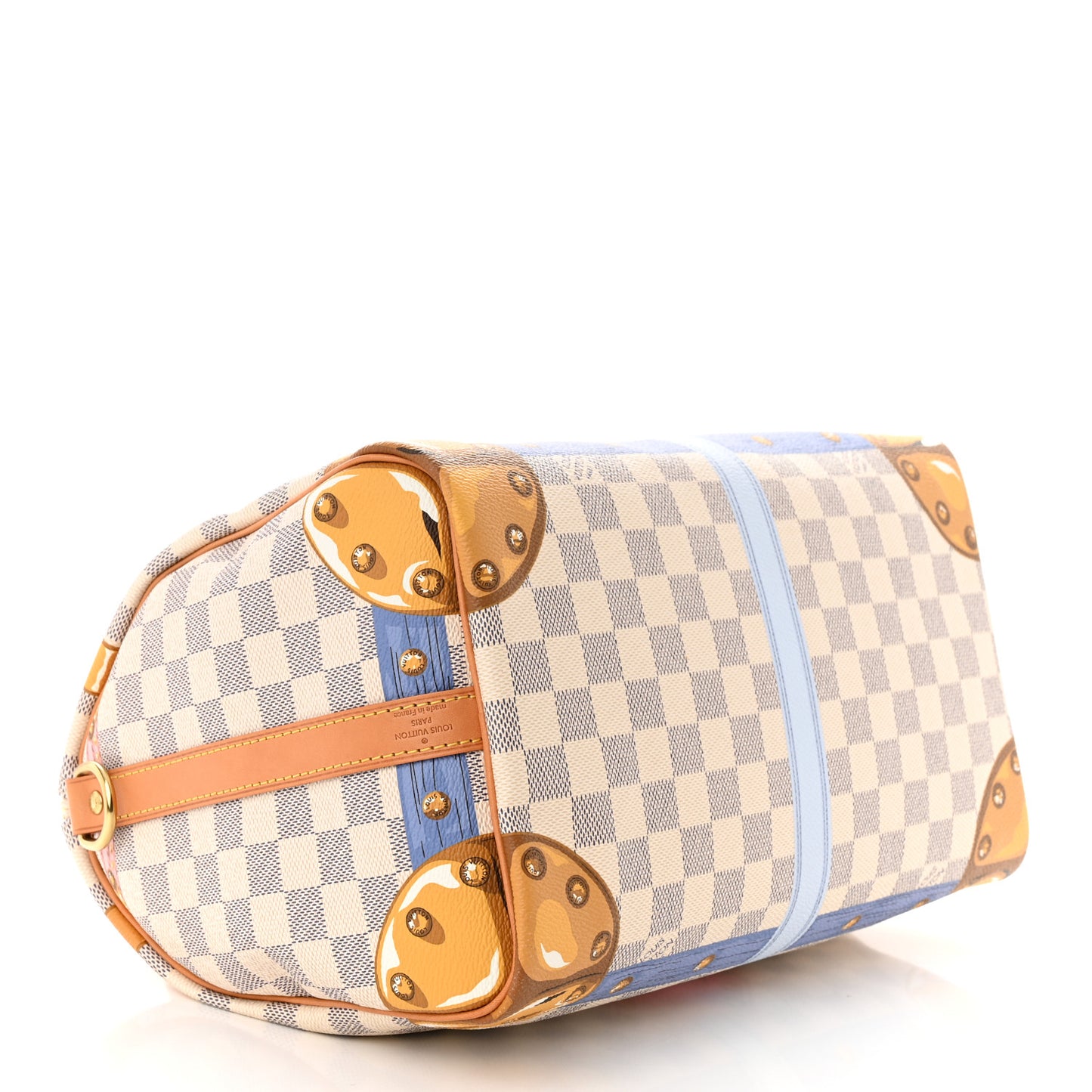 Damier Azur Summer Trunks Speedy Bandouliere 30