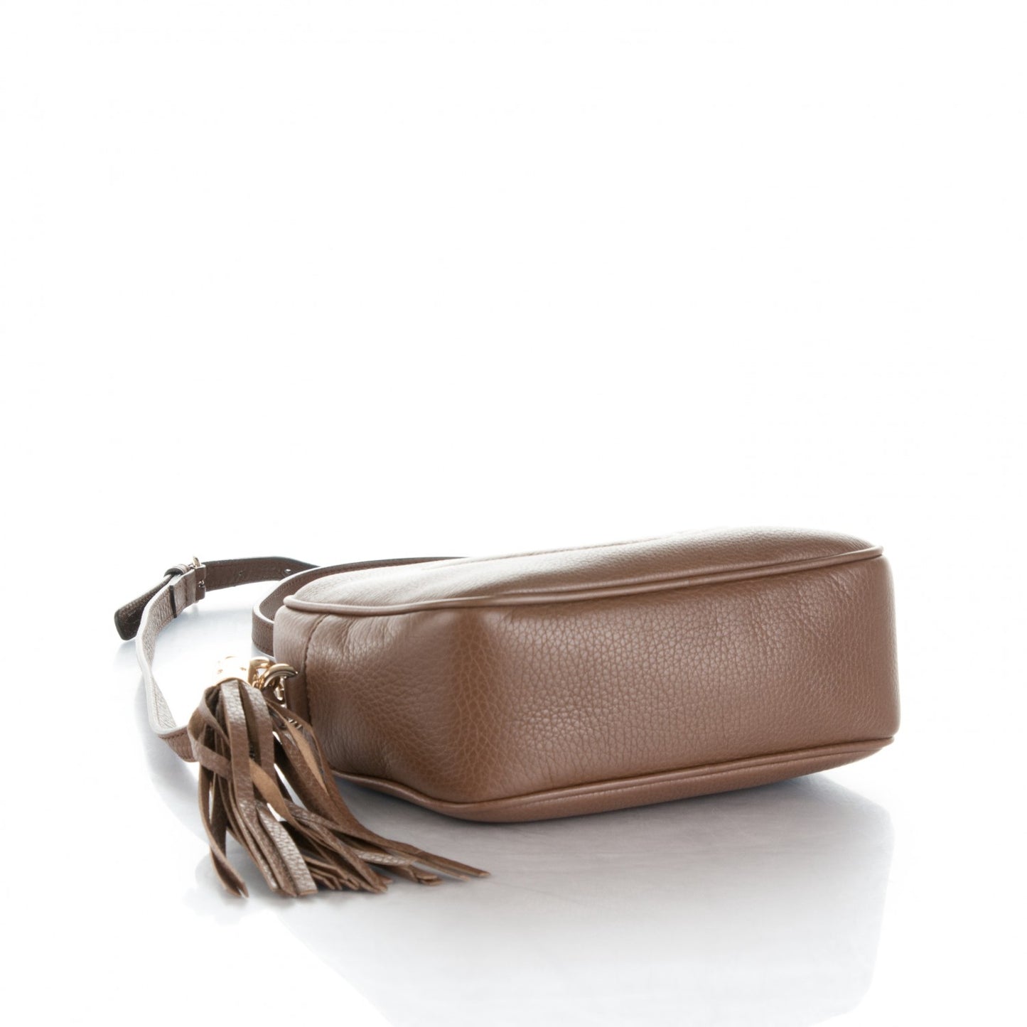 Cellarius Calfskin Small Soho Disco Bag Acero