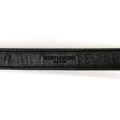 Saint Laurent Sheepskin Matelasse Chevron Monogram Large College Satchel Black 8 of 11