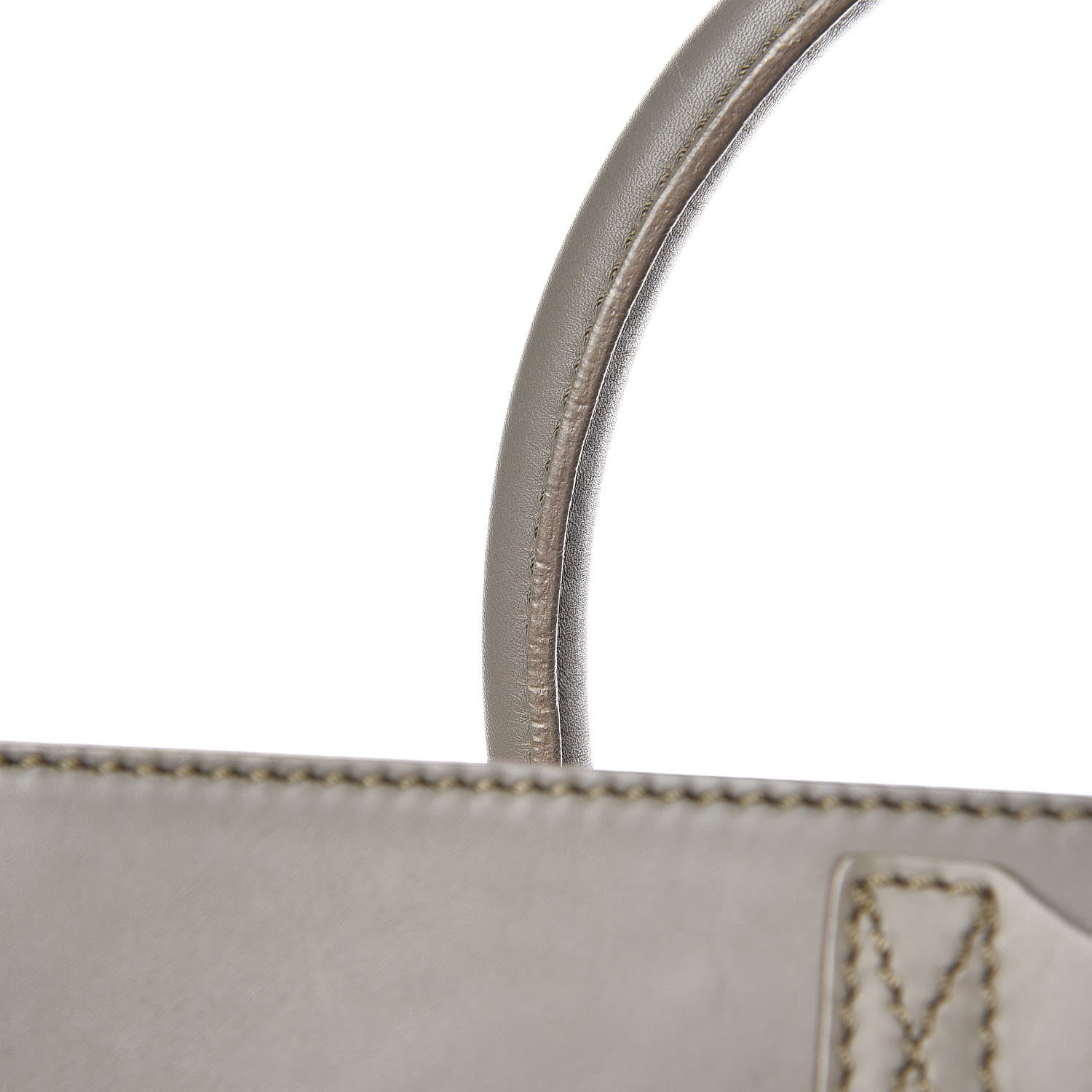 Celine Smooth Calfskin Mini Luggage Grey 9 of 19