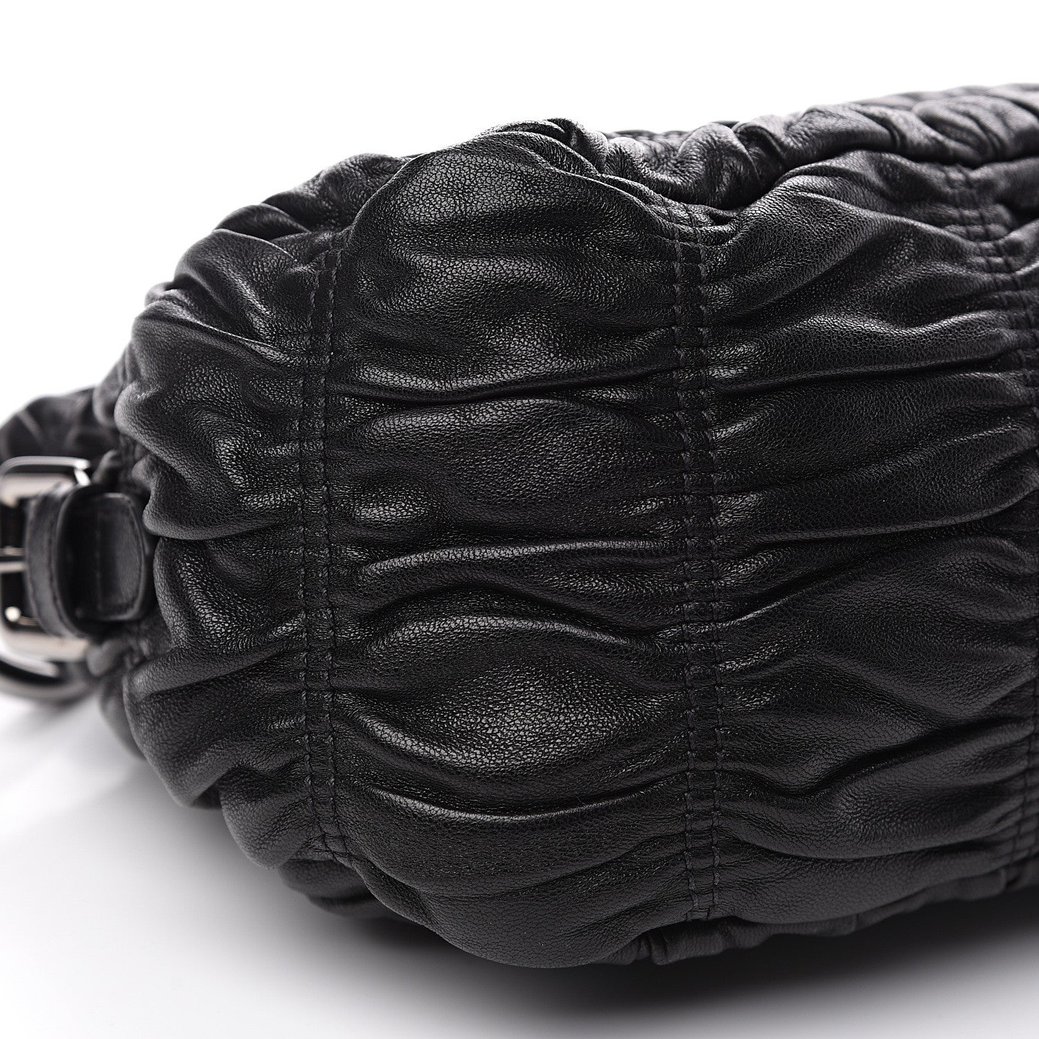 Prada Nappa Gaufre Mini Bag Black 7 of 8