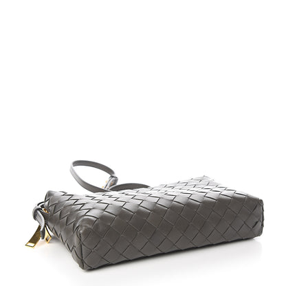 Bottega Veneta Nappa Intrecciato Crossbody Light Graphite 3 of 8