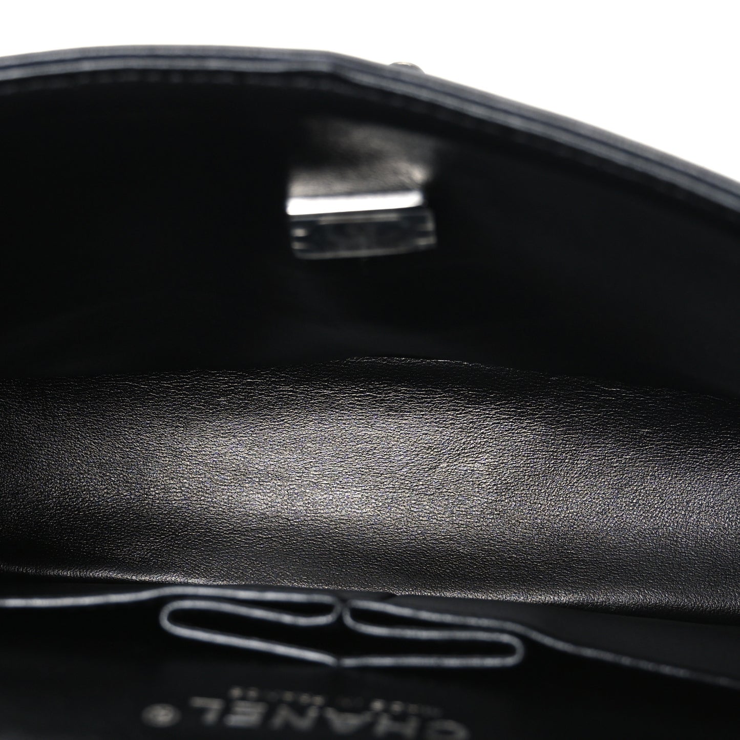 Lambskin Quilted Small Double Flap So Black