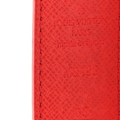 Louis Vuitton Calfskin Monogram 30mm LV Initiales Reversible Belt 85 34 Coquelicot 5 of 5