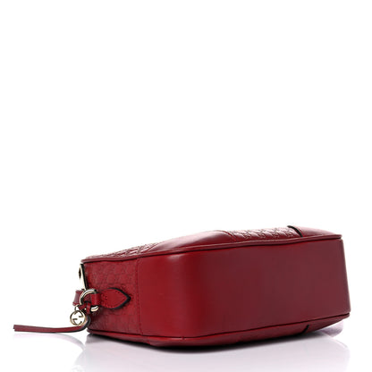Gucci Microguccissima Mini Bree Messenger Bag Red 6 of 39