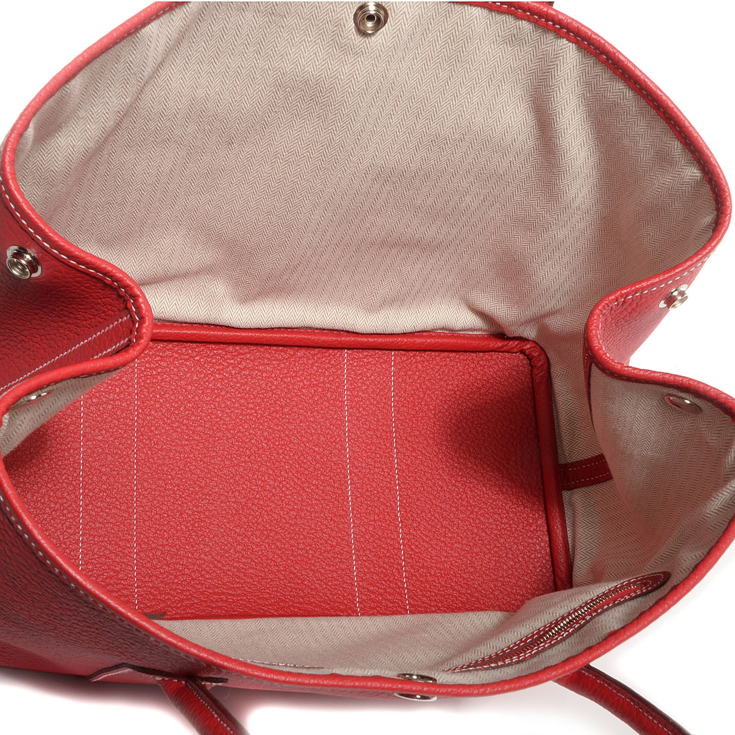 Hermes Vache Country Garden Party 36 MM Rouge Casaque 9 of 14