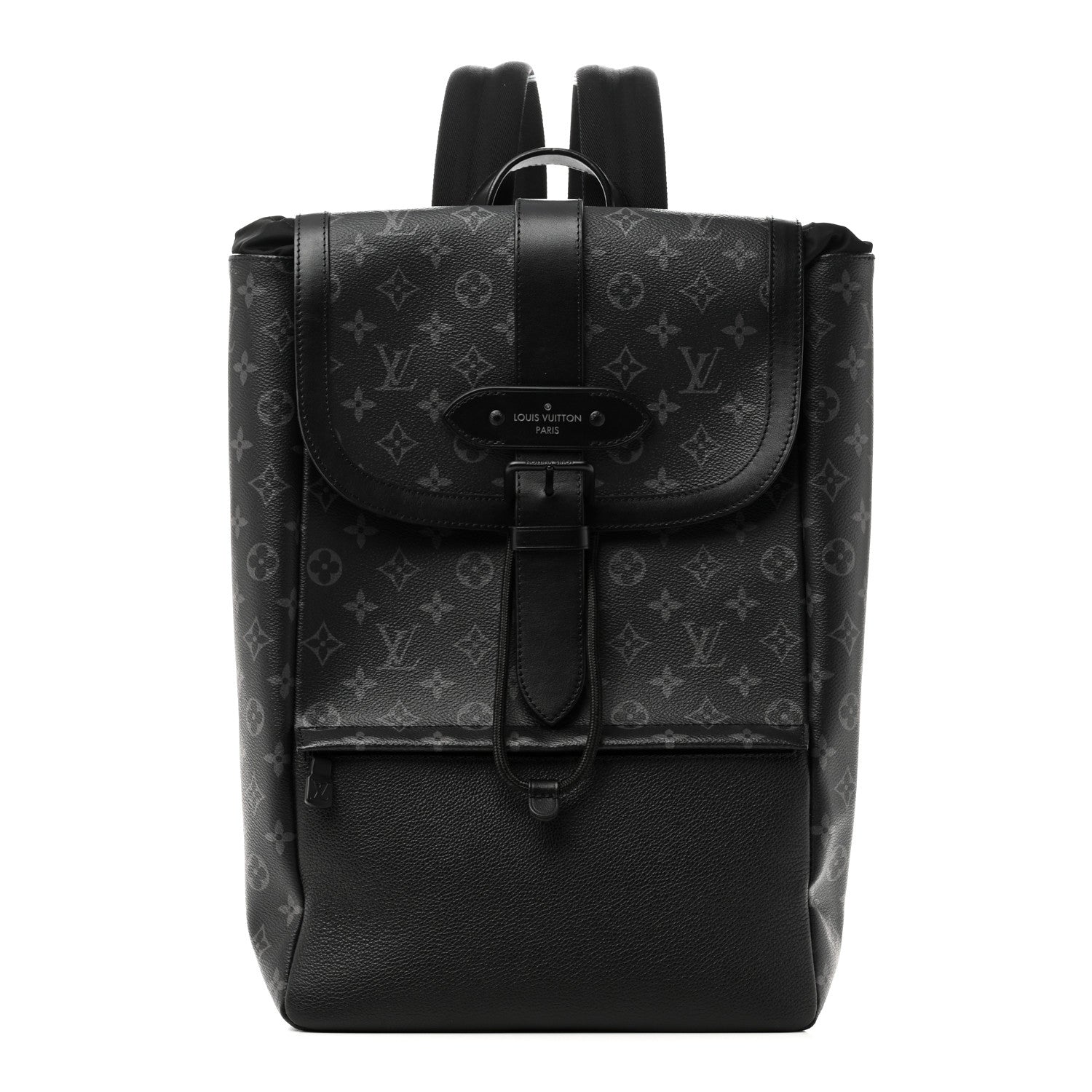 Louis Vuitton Monogram Eclipse Saumur Backpack 1 of 9