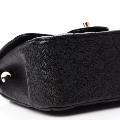 Chanel Caviar Quilted Mini Square Flap Black 6 of 10