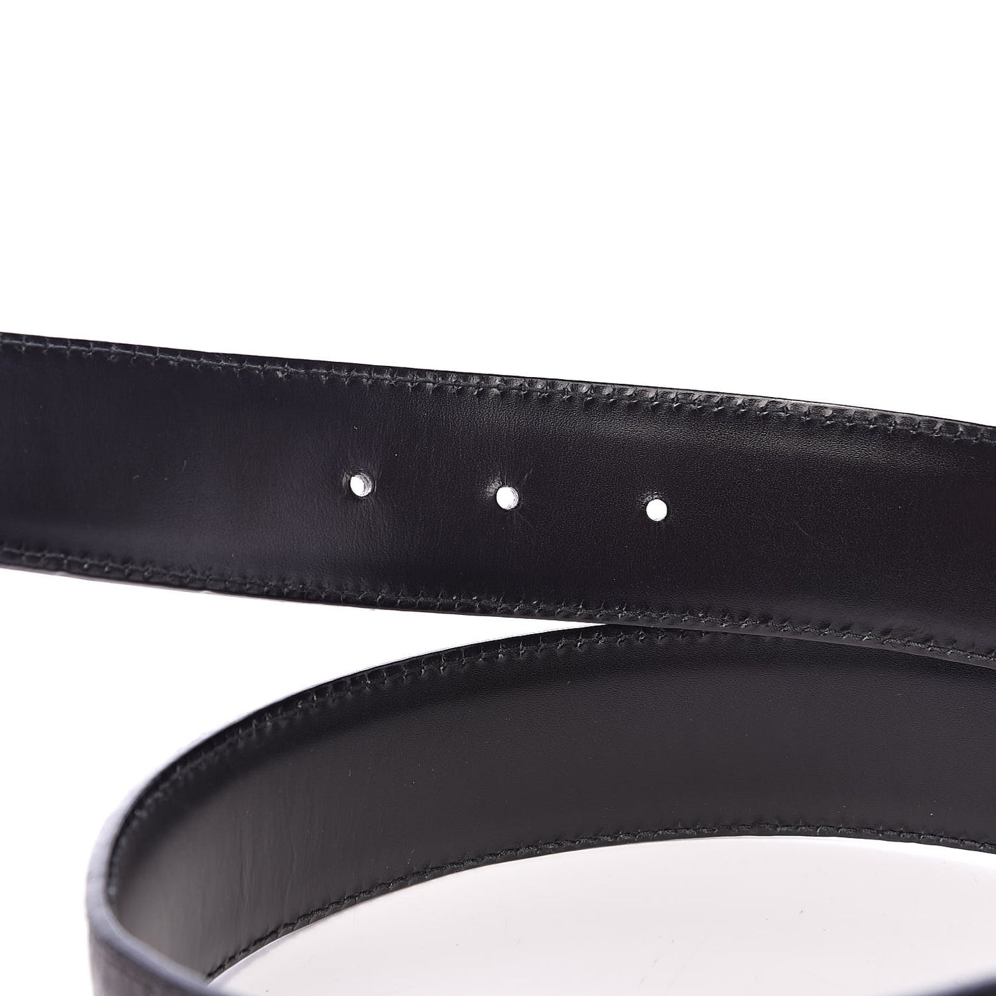 Guccissima Interlocking G Belt 90 36 Black