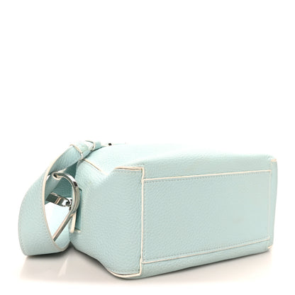 Delvaux Taurillon Soft Mini Cool Box Satchel Light Blue 4 of 9