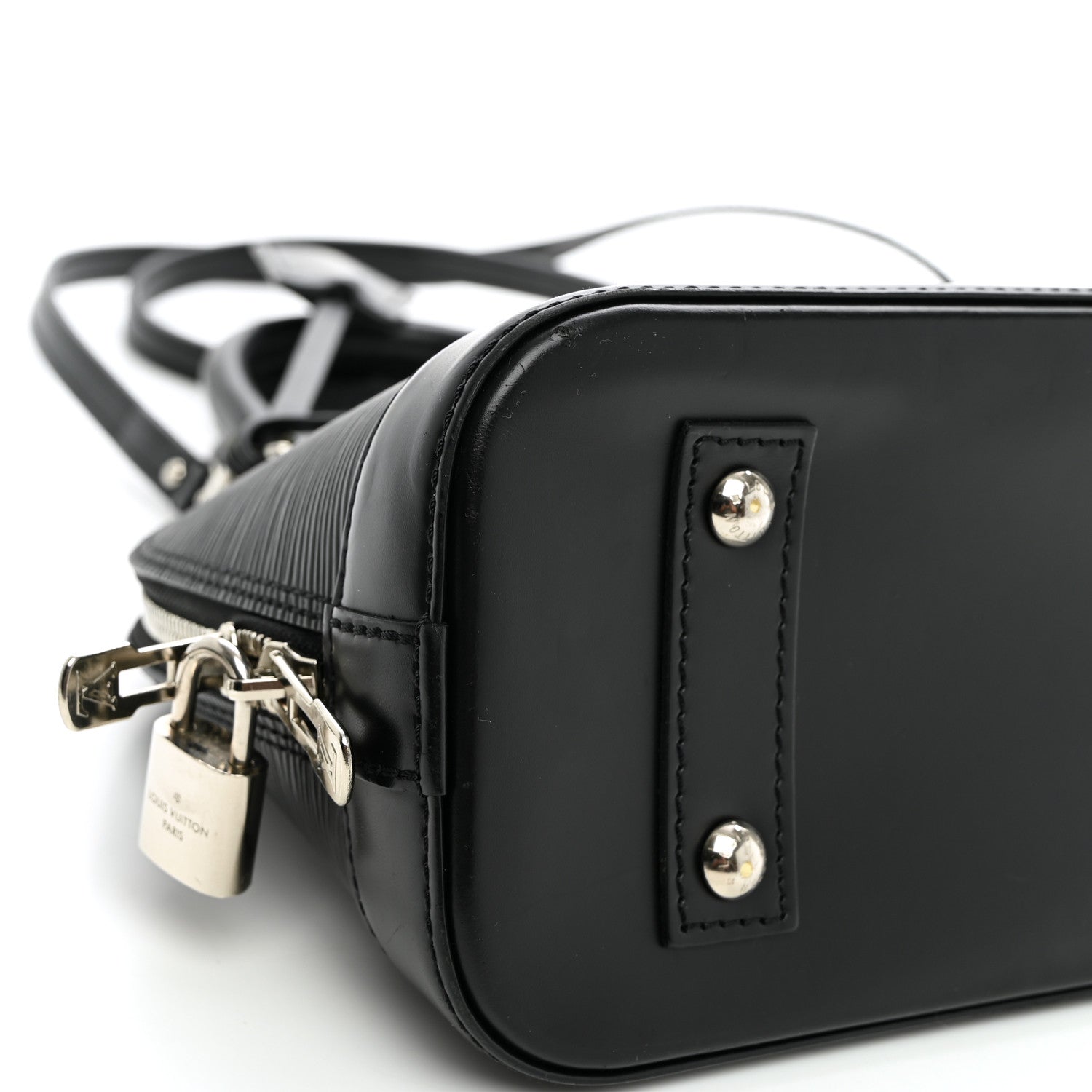 Louis Vuitton Epi Alma BB Black 7 of 8