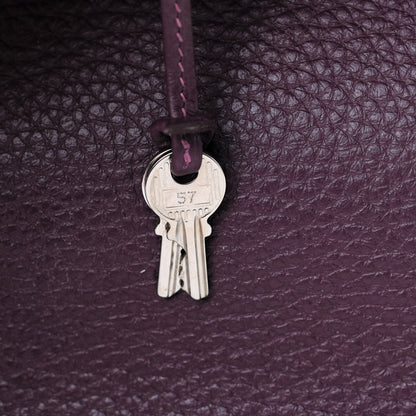 Hermes Taurillon Clemence Birkin 35 Raisin 30 of 44