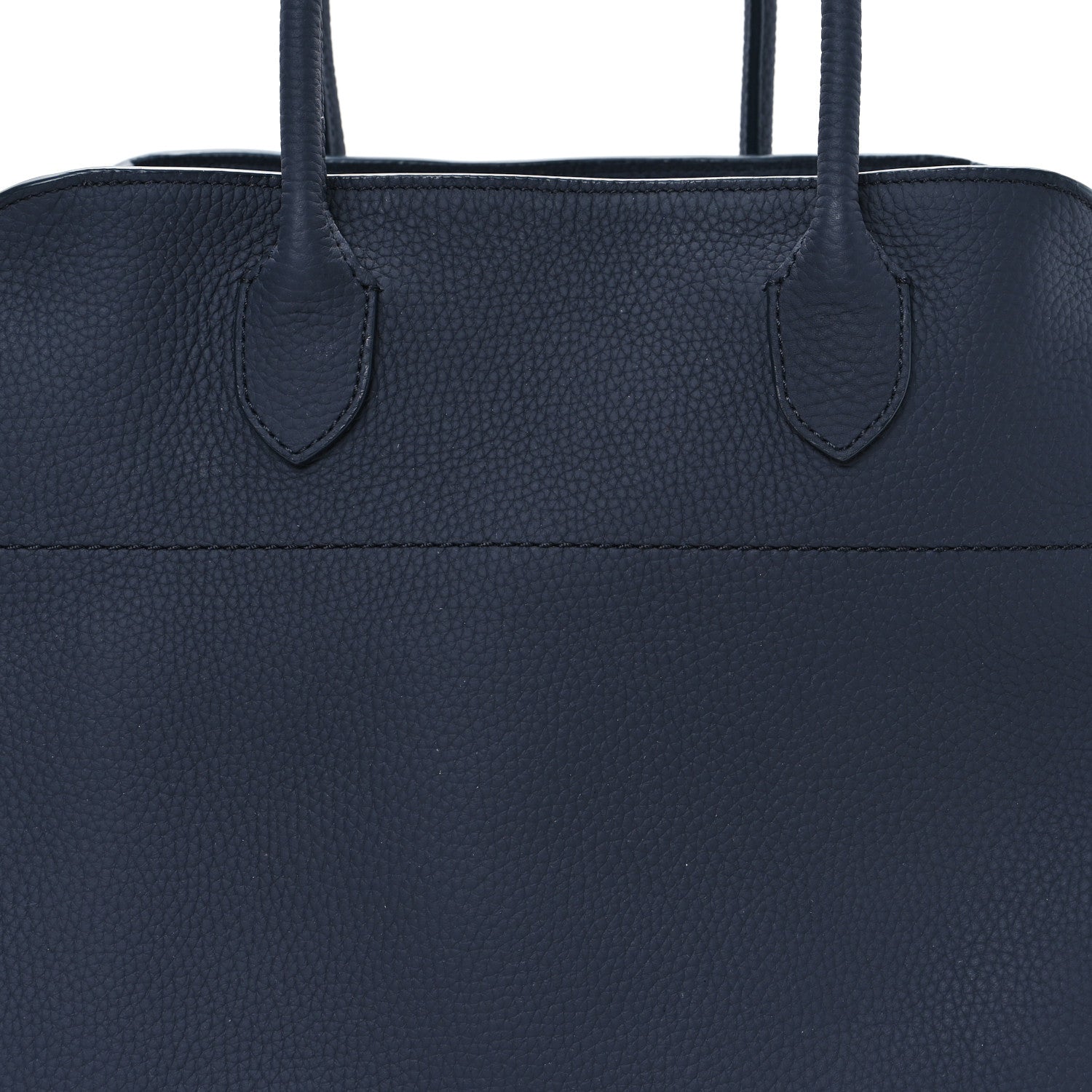 The Row Matte Grained Calfskin Soft Margaux 15 Marine 7 of 10