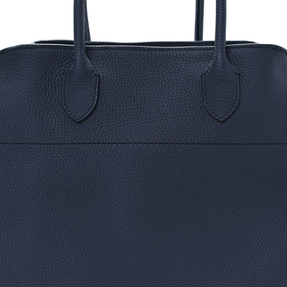 The Row Matte Grained Calfskin Soft Margaux 15 Marine 7 of 10