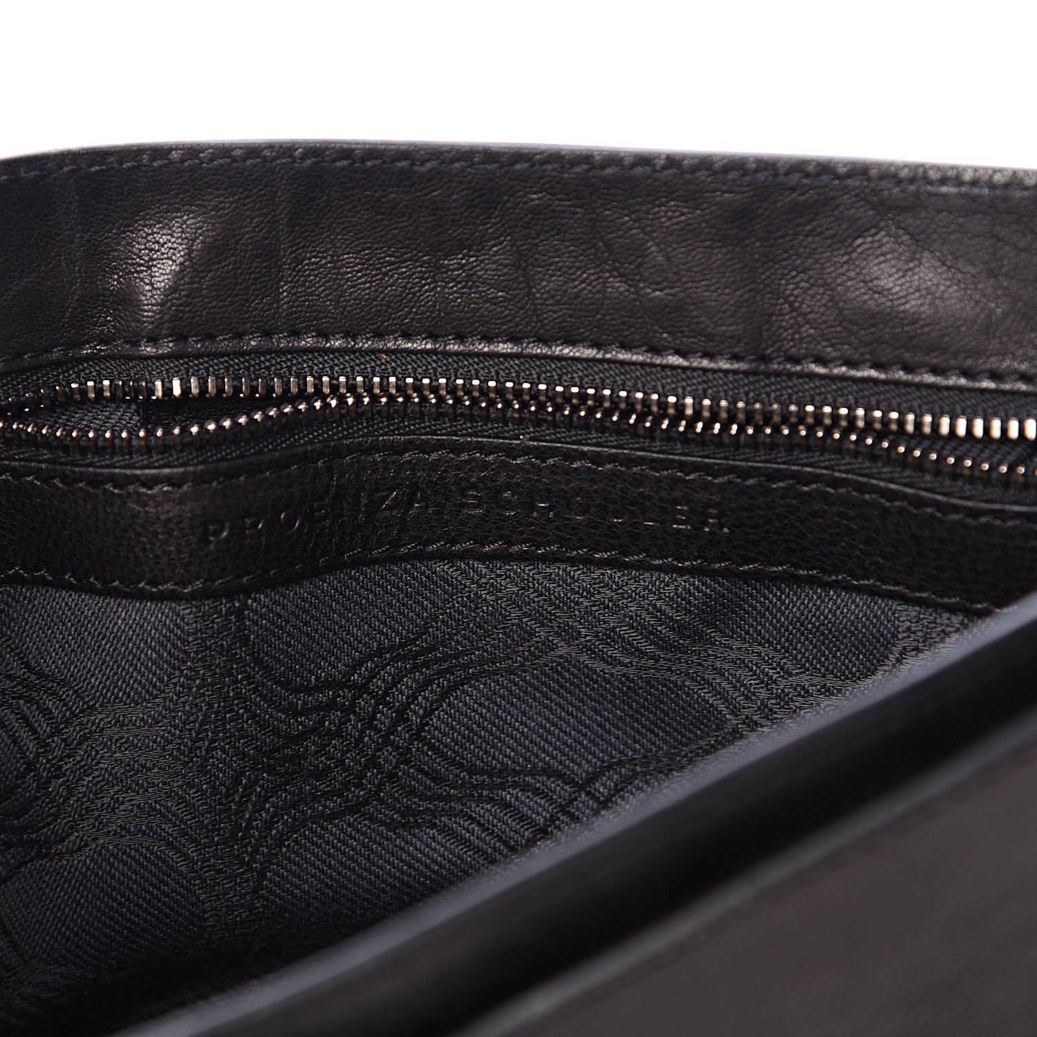 Proenza Schouler Lambskin PS1 Pochette Clutch Black 5 of 7