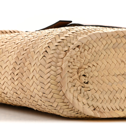 Loewe Raffia Basket Tote Bag Natural Tan 7 of 10