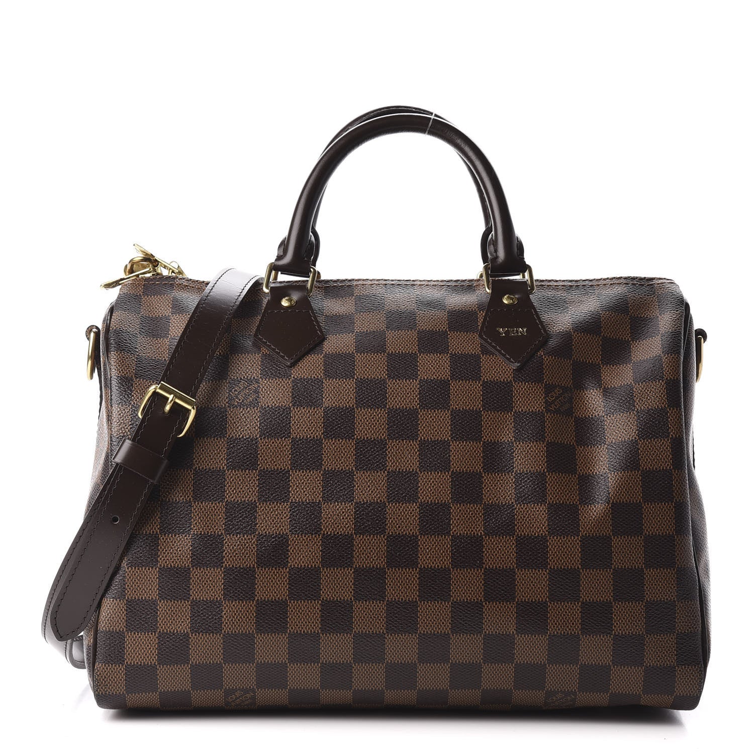 Louis Vuitton Damier Ebene Speedy Bandouliere 30 1 of 10