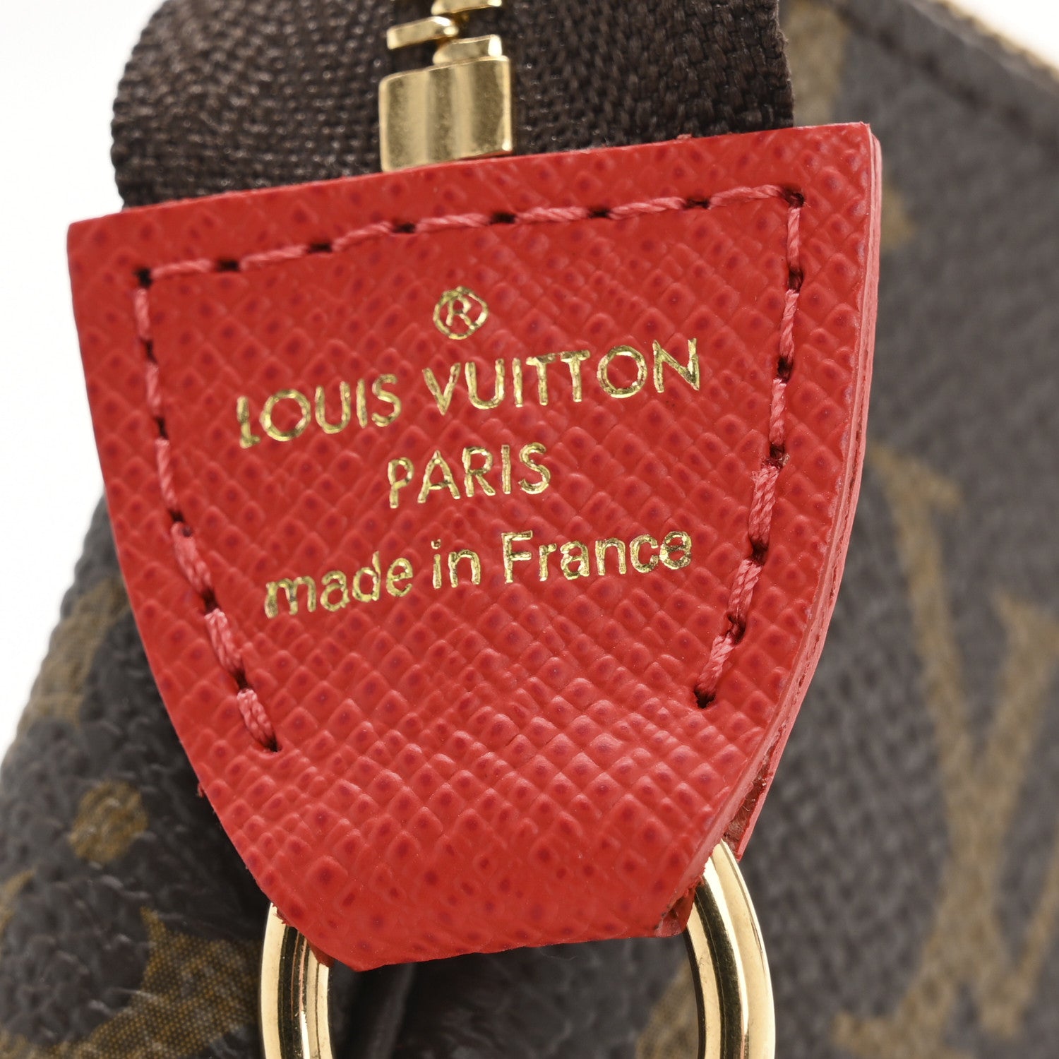 Louis Vuitton Monogram 2018 Christmas Animation Mini Cats Pochette Accessories 6 of 9