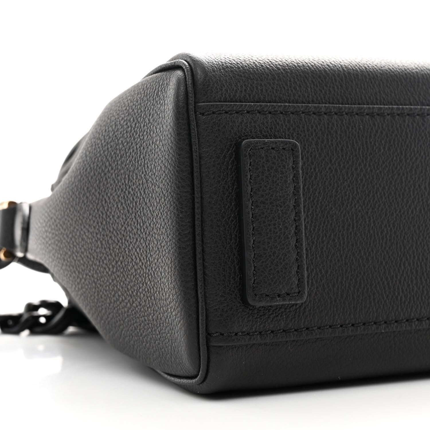 Versace Grained Calfskin Small La Medusa Top Handle Bag Black 9 of 10