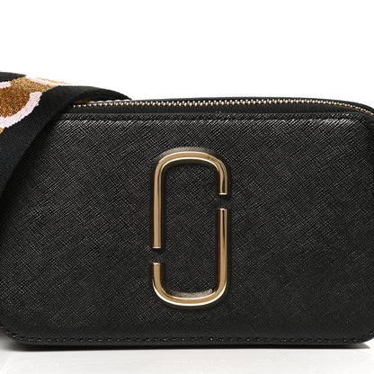 Marc Jacobs Saffiano Small Snapshot Camera Bag Black 8 of 10
