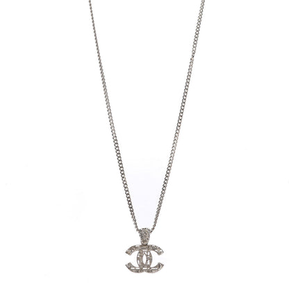 Chanel Tweed Effect CC Necklace Gold 1 of 6