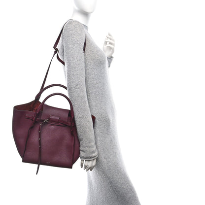 Celine Supple Grained Calfskin Small Big Bag Wine 2 of 9
