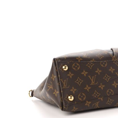 Louis Vuitton Monogram V Tote MM Black 8 of 10