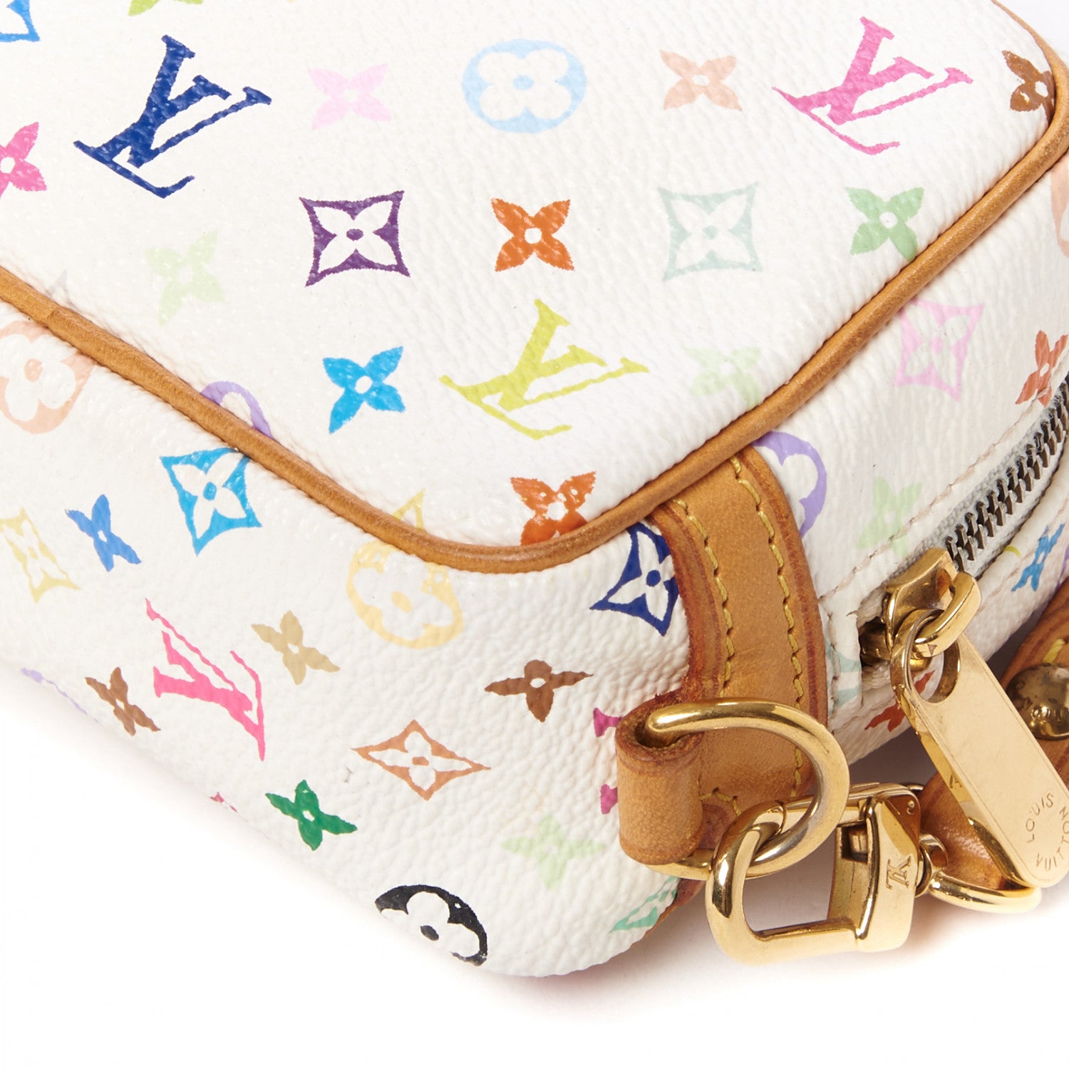 Louis Vuitton Monogram Multicolor Trousse Wapity White 4 of 7