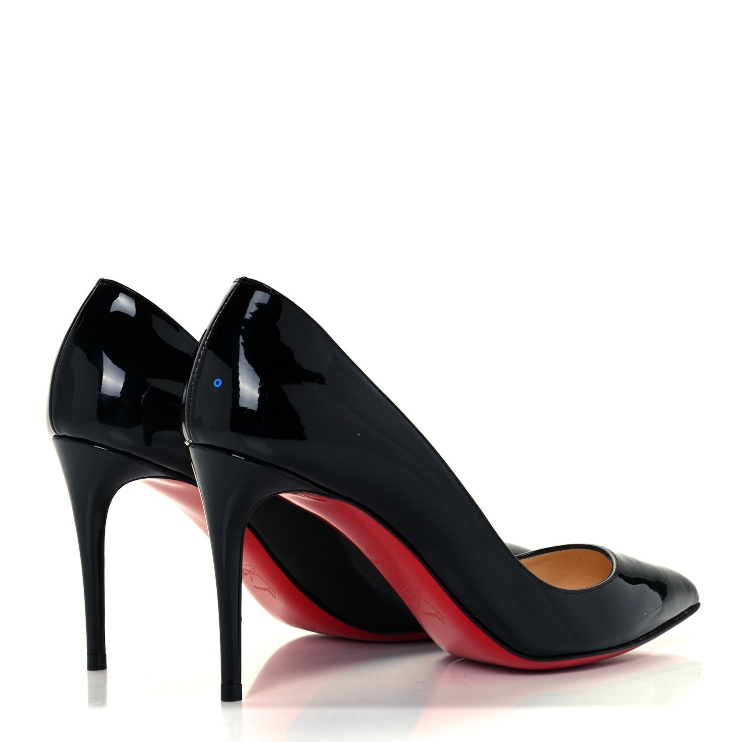 Christian Louboutin Patent Pigalle 85 Pumps 37 Black 4 of 10