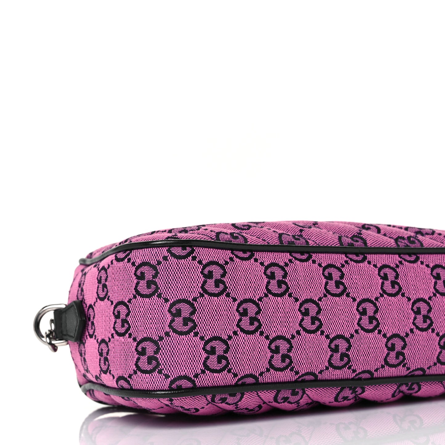 Monogram Multicolor Matelasse Diagonal Small GG Marmont Chain Shoulder Bag Pink Blue