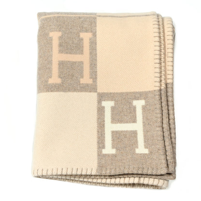 Hermes Wool Cashmere Avalon III Blanket Coco Camomille 1 of 3