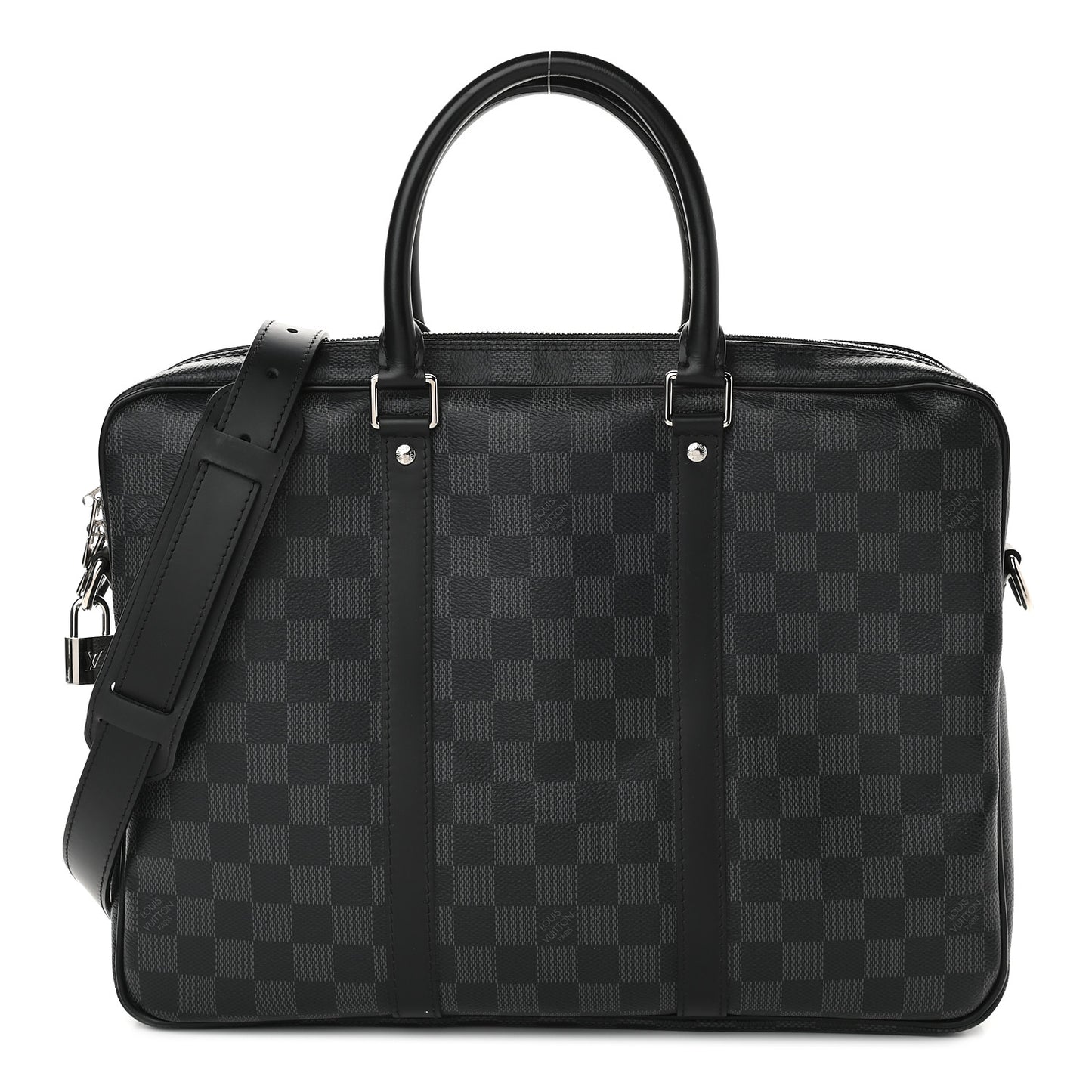 Damier Graphite Porte Documents Voyage PM