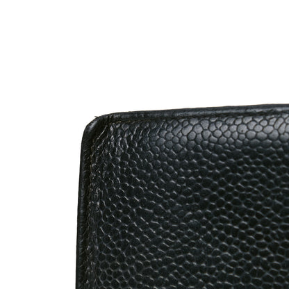 Chanel Caviar Timeless CC French Wallet Black 2 of 7