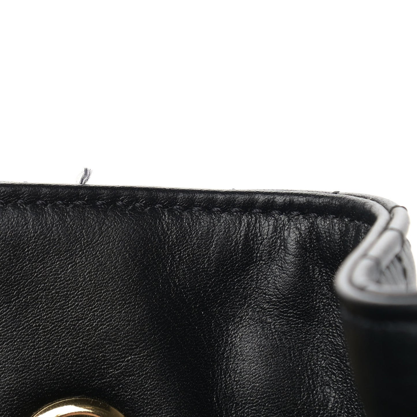 Calfskin Quilted Small C Backpack Black