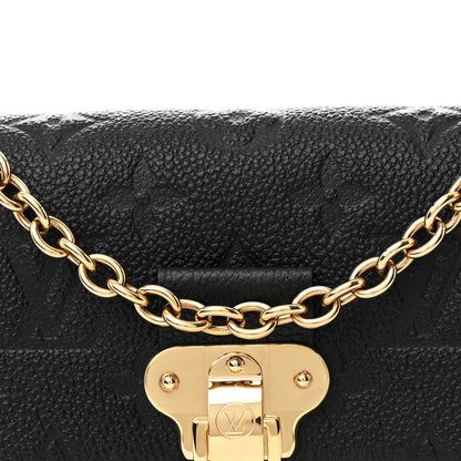 Louis Vuitton Empreinte Vavin Chain Wallet Black 7 of 10