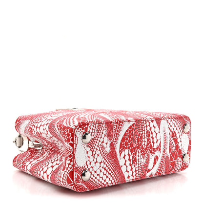 Louis Vuitton LV X YK Taurillon Psychedelic Flower Capucines BB Rouge 4 of 10