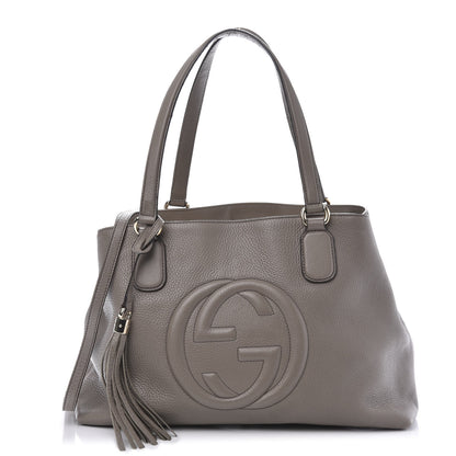 Gucci Cellarius Calfskin Medium Soho Working Tote New Fango 1 of 12