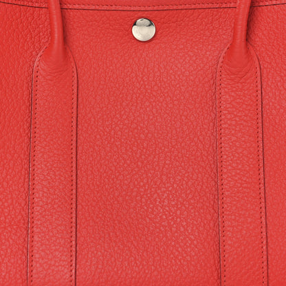 Hermes Vache Country Garden Party TPM 30 Rouge Pivoine 7 of 12