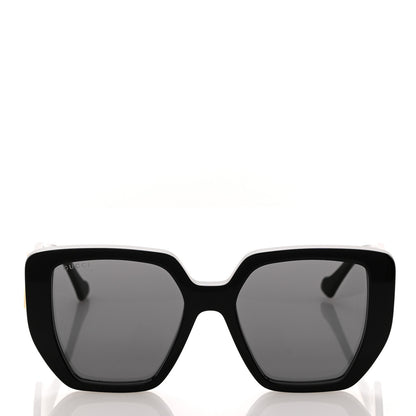 Gucci Acetate Square Frame Sunglasses GG0956S Black 2 of 8