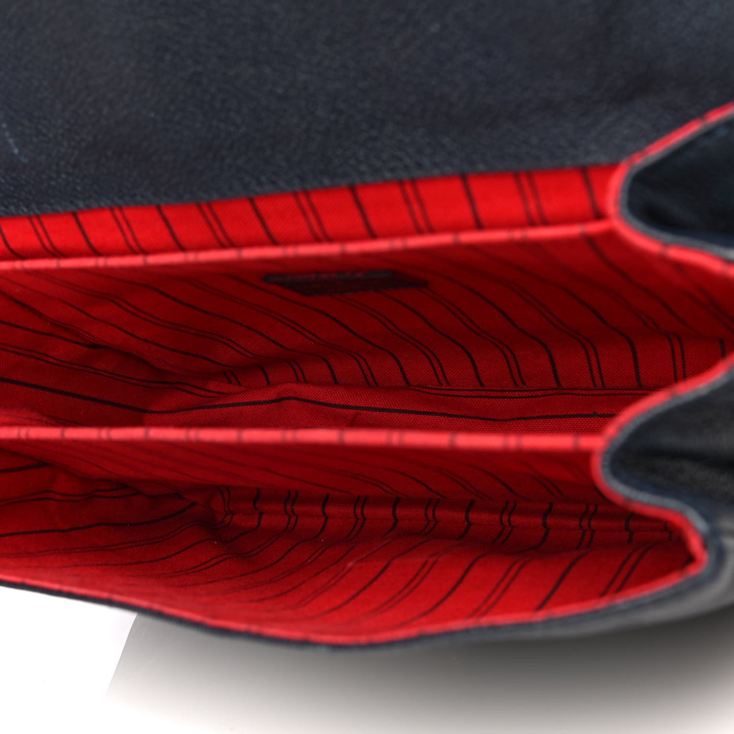Empreinte Pochette Metis Marine Rouge
