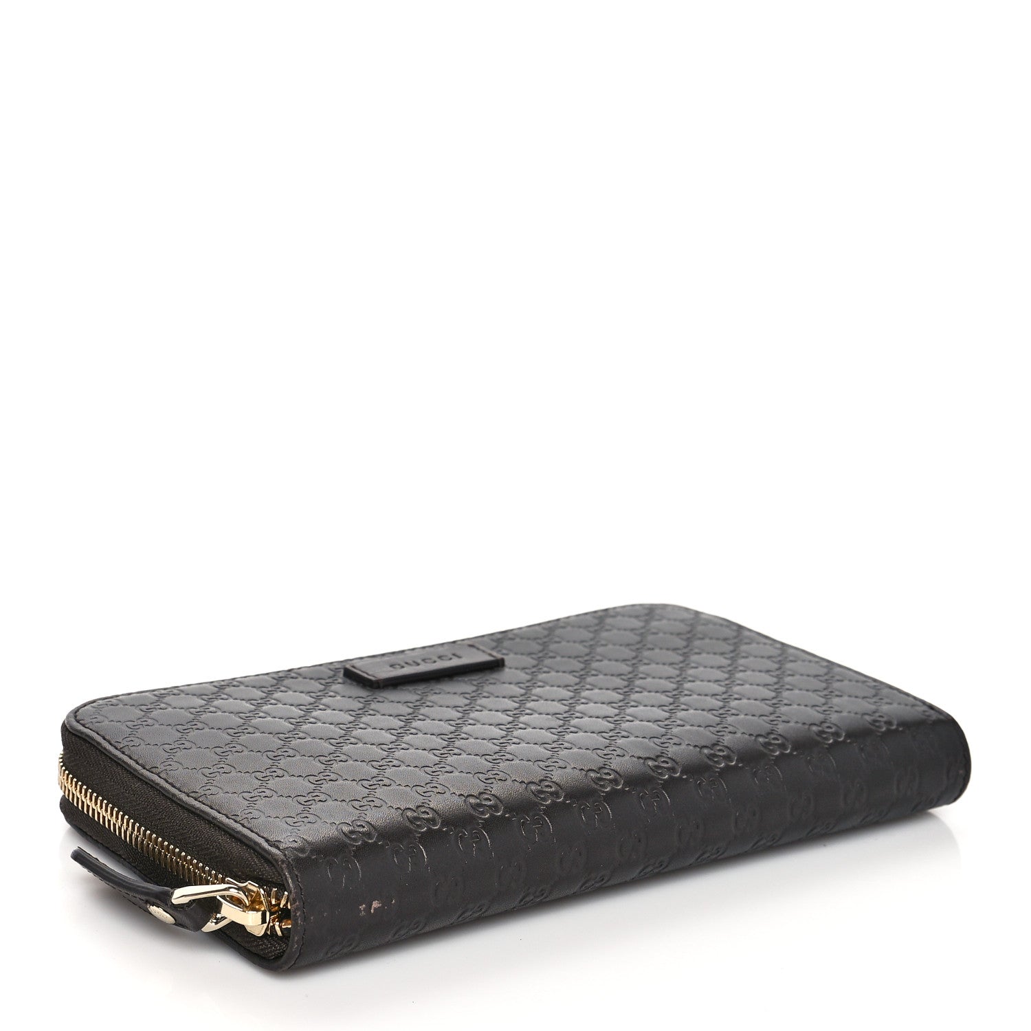 Gucci Microguccissima Large Zip Around Organizer Wallet Brown 4 of 12
