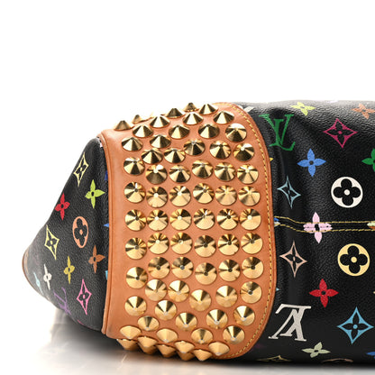 Louis Vuitton Monogram Multicolor Chrissie Black 6 of 7