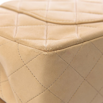Chanel Lambskin Quilted Small Double Flap Beige 12 of 20