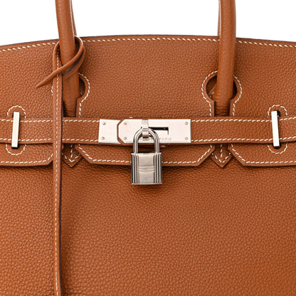 Hermes Togo Birkin 30 Gold 8 of 14