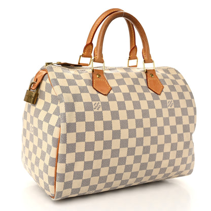 Louis Vuitton Damier Azur Speedy 30 3 of 12