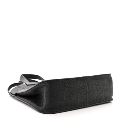 Hermes Taurillon Clemence Halzan 31 GM Black 4 of 10