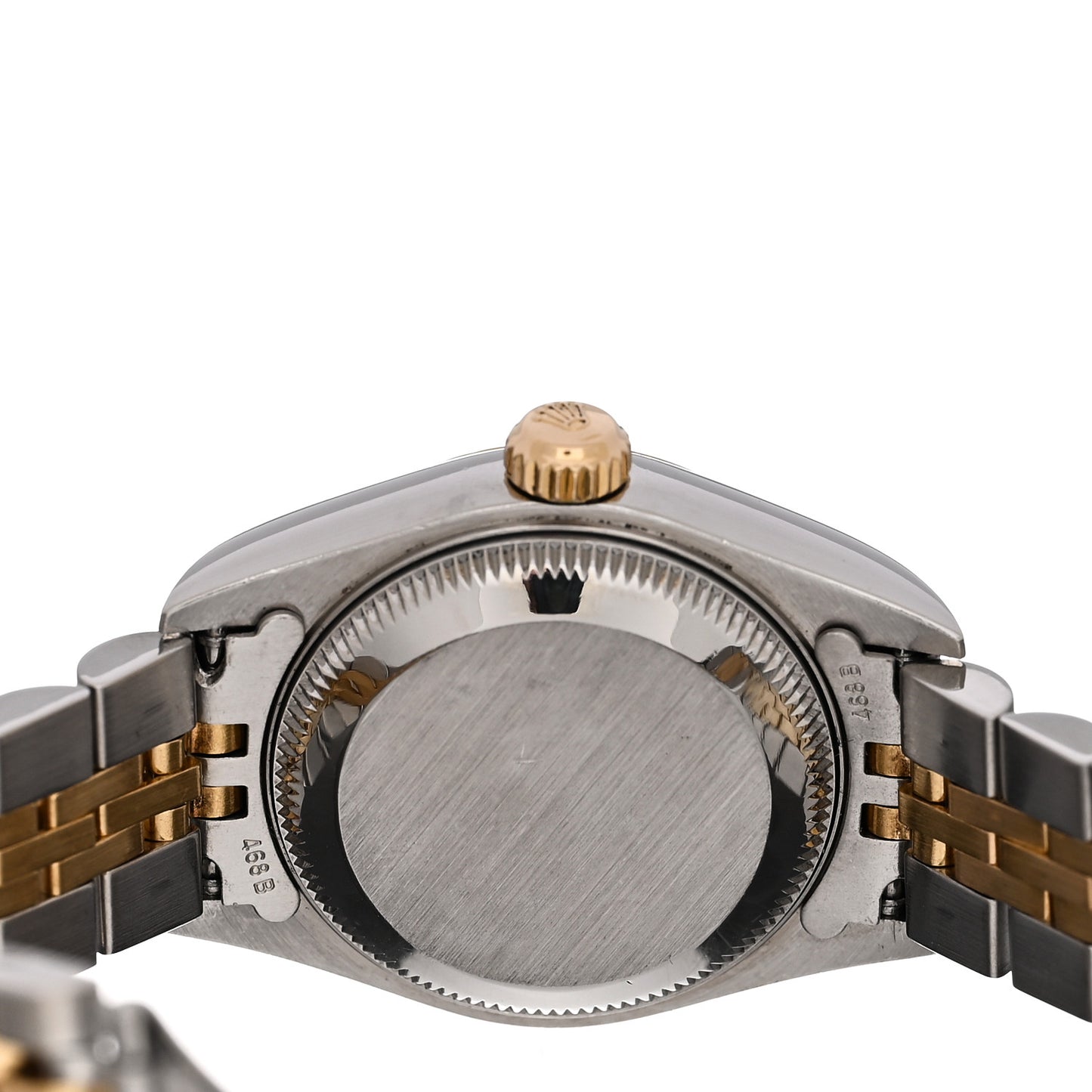 Stainless Steel 18K Yellow Gold 26mm Oyster Perpetual Datejust Watch White Roman 79173