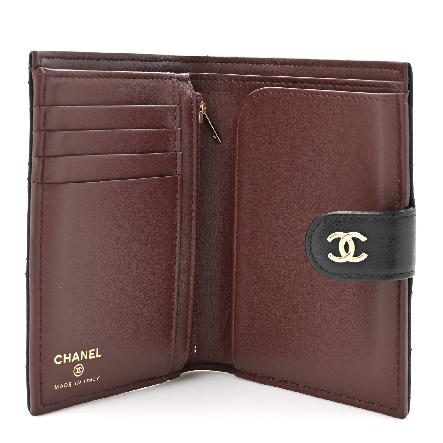 Chanel Caviar Quilted Passport Holder Black 5 of 10