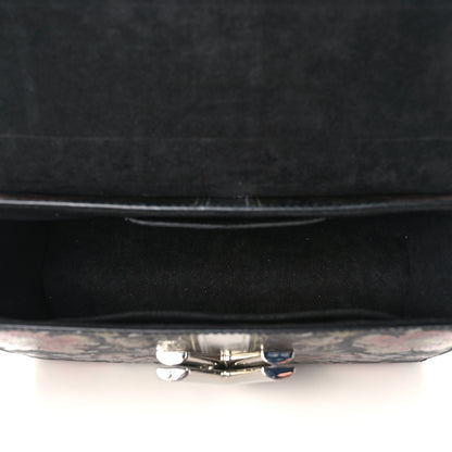 Louis Vuitton Calfskin Printed Twist Shoulder Bag MM Multicolor 5 of 9